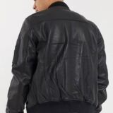 Men’s Premium Leather jacket in Black