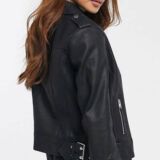 Stylish Leather jacket in Black