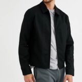 Trendy Harrington jacket in Black