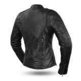 WOMEN’S SEXY BIKER LEATHER jacket