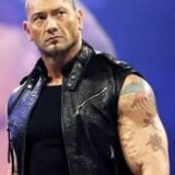 WWE Wrestler Dave Batista Black Vest