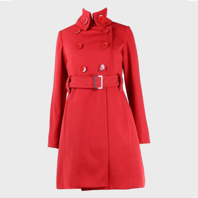 Womens_Red_Belted_Mid_Length_Coat_1.png