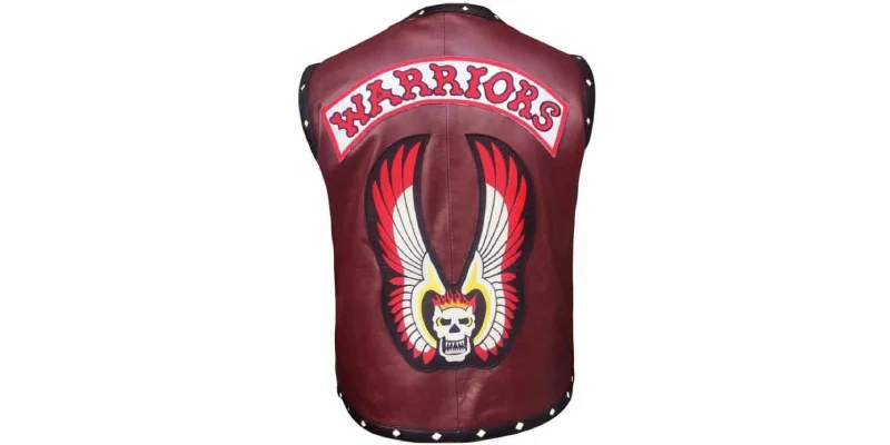 The Warriors James Remar Ajax Leather Vest